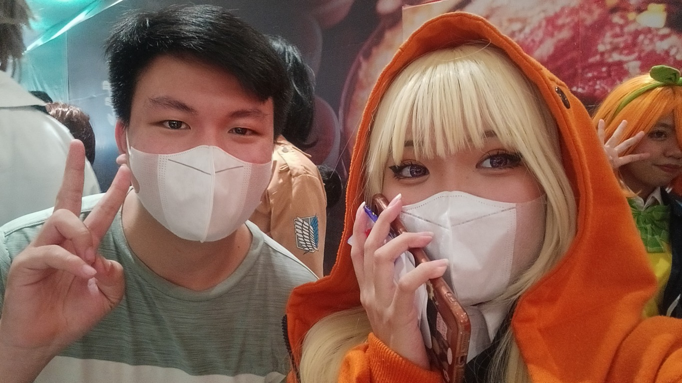 Cosplay memory 1 with friends