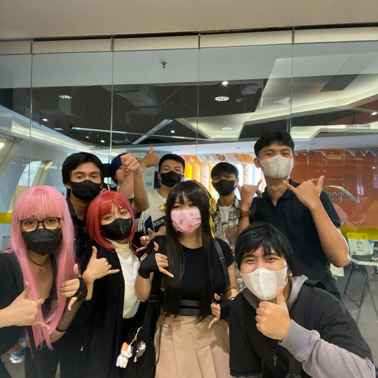 Cosplay memory 16 with friends
