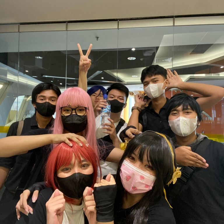 Cosplay memory 23 with friends